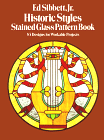 Historic Styles of Stained Glass Pattern Book