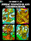 Zodiac Stained Glass Coloring Book