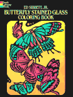 Butterfly Stained Glass Coloring Book