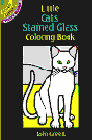 Little Cats Stained Glass Coloring Book