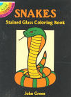 Snakes Stained Glass Coloring Book